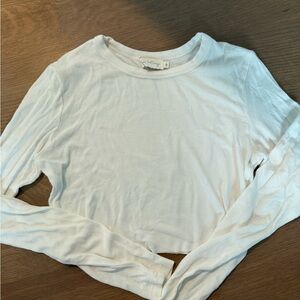 Long Sleeve Ribbed Tee